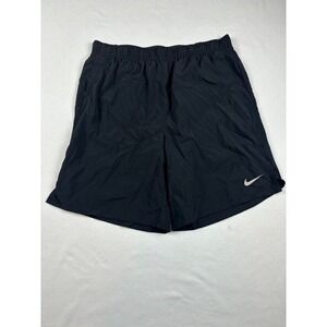 Nike Dri-FIT Running Shorts Womens Large Black Athletic Training Shorts L